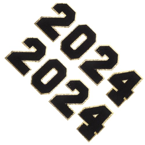 OSALADI 8 Stück Teiliges Niedlicher Nummern Stickpatches für Kleidung Einfach Aufzubringen zum Reparieren und Dekorieren von Textilien für Mode Accessoires und DIY Projekte von OSALADI