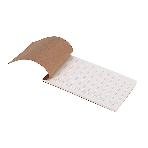 OSALADI 8 Stück Teiliges Notizblock aus Kraftpapier Tragbare To Do Listen für Schule und Büro für Studenten zur Einfachen Planung und Notierung von Aufgaben OSALADI 8 Stück Teiliges Notizblock aus Kraftpapier Tragbare To Do Listen für Schule und Büro für Studenten zur Einfachen Planung und Notierung von Aufgaben von OSALADI