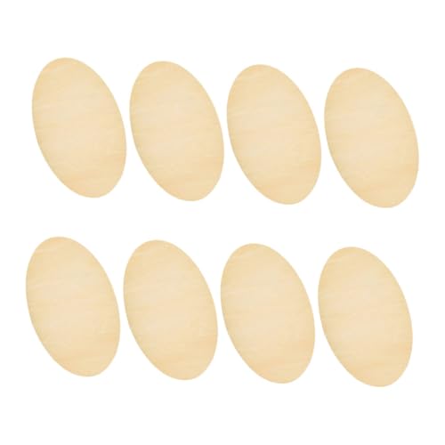OSALADI 8 Stück Teiliges Ovale Holzscheiben zum Basteln und Bemalen Naturbelassene Holzstücke als Blanke Holzplatten für DIY Dekoration Kreative Holzfiguren für Handwerk und OSALADI 8 Stück Teiliges Ovale Holzscheiben zum Basteln und Bemalen Naturbelassene Holzstücke als Blanke Holzplatten für DIY Dekoration Kreative Holzfiguren für Handwerk und von OSALADI