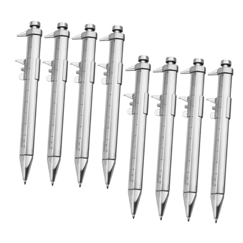 OSALADI 8 Stück Teiliges Vernier Kugelschreiber mit Integrierter Multifunktional für Schule Kreative Schreibgeräte für Studenten Schwarzer Kern Präzise Messung OSALADI 8 Stück Teiliges Vernier Kugelschreiber mit Integrierter Multifunktional für Schule Kreative Schreibgeräte für Studenten Schwarzer Kern Präzise Messung von OSALADI