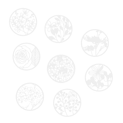 OSALADI 8 Stück Teiliges Wiederverwendbare und Bastelschablonen Kunststoff Blütenmuster für Kreative Diy Projekte und Langlebig für Scrapbooking und Wanddekoration OSALADI 8 Stück Teiliges Wiederverwendbare und Bastelschablonen Kunststoff Blütenmuster für Kreative Diy Projekte und Langlebig für Scrapbooking und Wanddekoration von OSALADI