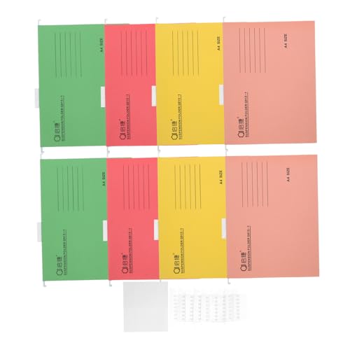 OSALADI 8 Stück Zubehör für Bürodokumente büromaterial bürozubehör file organizer aktenordner aktenmappe Schreibtisch Organizer hängend Hängeregistraturhalter Dokumentenhalter-Organisator OSALADI 8 Stück Zubehör für Bürodokumente büromaterial bürozubehör file organizer aktenordner aktenmappe Schreibtisch Organizer hängend Hängeregistraturhalter Dokumentenhalter-Organisator von OSALADI