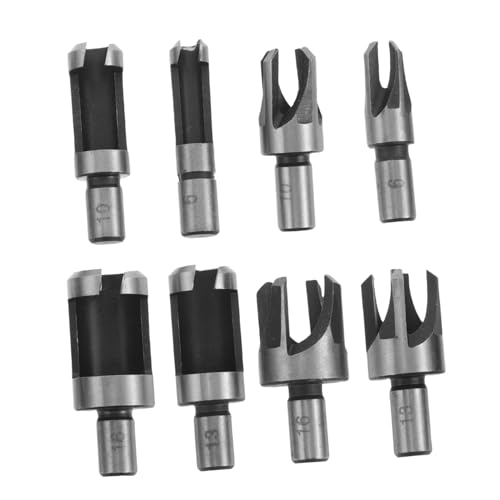 OSALADI 8 Teiliges Holzbohrer Set Bohrer Holzbohrer Kreisbohrer Lochöffner Bohrer Holzbearbeitung Schneidwerkzeuge Taschenlochbohrer Bohrerzubehör Rundbohrer Metall von OSALADI