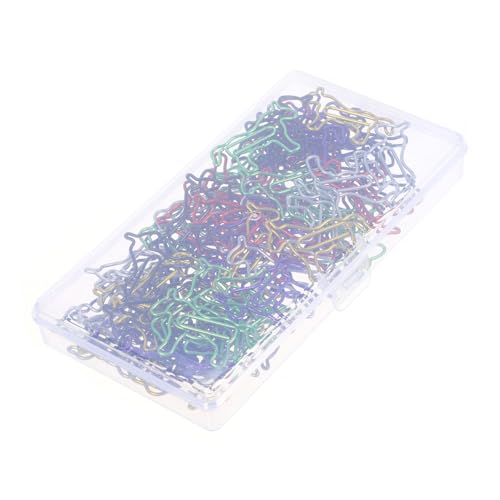 OSALADI 80 Stück Bunte Metall Papierklammern Kleine Dekorative Büroklammern mit Niedlichem Pferd Design Langlebig Vielseitig für Büro Schule Fotos Notizen DIY und Dokumentenorganisation von OSALADI