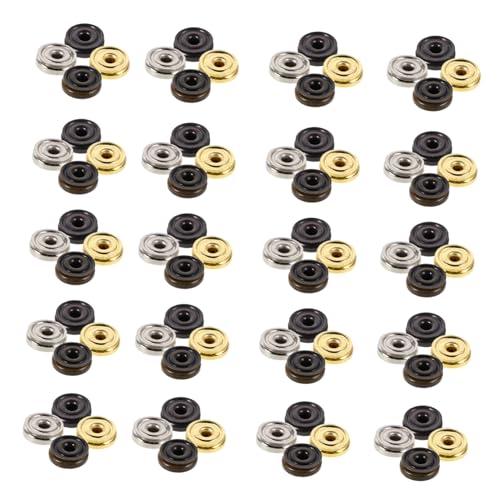 OSALADI 80 Stück Metall Druckknöpfe zum Annähen Unsichtbare Snap Buttons für Kleidung Diy Projekte Sichere Befestigungslösungen für Empfindliche Stoffe und Modebewusste Designs OSALADI 80 Stück Metall Druckknöpfe zum Annähen Unsichtbare Snap Buttons für Kleidung Diy Projekte Sichere Befestigungslösungen für Empfindliche Stoffe und Modebewusste Designs von OSALADI
