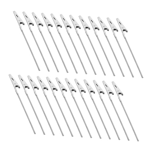 OSALADI 80 Stück Teiliges Metall-draht Krokodilklemmen Langlebige Stahl-clip Halterung für Visitenkarten Büro Meetings und Alltag Praktisch Robust Langlebig OSALADI 80 Stück Teiliges Metall-draht Krokodilklemmen Langlebige Stahl-clip Halterung für Visitenkarten Büro Meetings und Alltag Praktisch Robust Langlebig von OSALADI