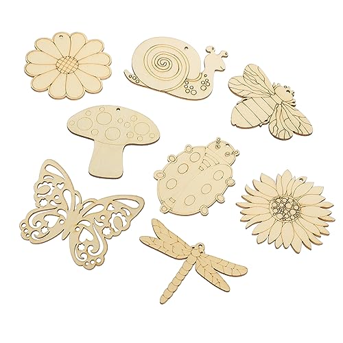 OSALADI 80 Stück Unbehandelte Holzscheiben für DIY Frühlingsdekoration Bastelbedarf für Kreative Projekte Holzpendants zum Malen und Verzieren OSALADI 80 Stück Unbehandelte Holzscheiben für DIY Frühlingsdekoration Bastelbedarf für Kreative Projekte Holzpendants zum Malen und Verzieren von OSALADI