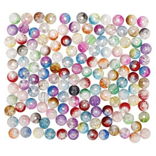OSALADI 80 Stück Zweifarbige Glasperlen für DIY Schmuckherstellung Cracked Marbles Armbänder und Hochwertige Bastelmaterialien für Projekte OSALADI 80 Stück Zweifarbige Glasperlen für DIY Schmuckherstellung Cracked Marbles Armbänder und Hochwertige Bastelmaterialien für Projekte von OSALADI