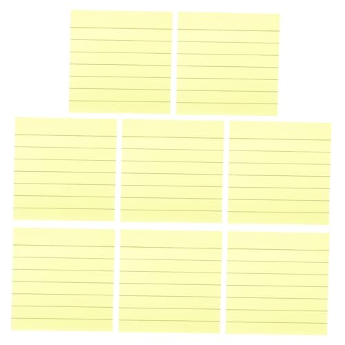 OSALADI 800 Blatt Fluoreszierende Linierten Haftnotizen Selbstklebend Leicht Tragbar Beschriftbar Verschleißfest für Büro Schule To Do Listen Wichtige Nachrichten Praktische Memo Pads OSALADI 800 Blatt Fluoreszierende Linierten Haftnotizen Selbstklebend Leicht Tragbar Beschriftbar Verschleißfest für Büro Schule To Do Listen Wichtige Nachrichten Praktische Memo Pads von OSALADI