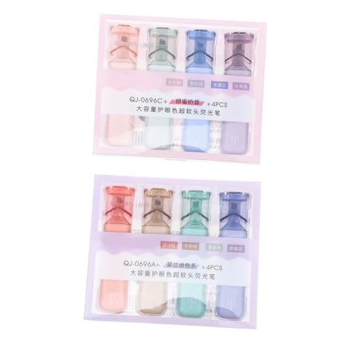 OSALADI 8Stücke Markierstifte Pastell Highlights Marker für DIY und Bürobedarf für Schule und Kreative Projekte Langlebig und Geruchlos OSALADI 8Stücke Markierstifte Pastell Highlights Marker für DIY und Bürobedarf für Schule und Kreative Projekte Langlebig und Geruchlos von OSALADI