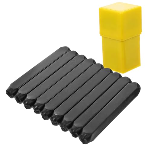 OSALADI 9 Stück Teiliges Stahlstempel Set für Zahlen Präzise Metallstempel für Leder und Tragbare Aufbewahrung im Kunststoffgehäuse OSALADI 9 Stück Teiliges Stahlstempel Set für Zahlen Präzise Metallstempel für Leder und Tragbare Aufbewahrung im Kunststoffgehäuse von OSALADI