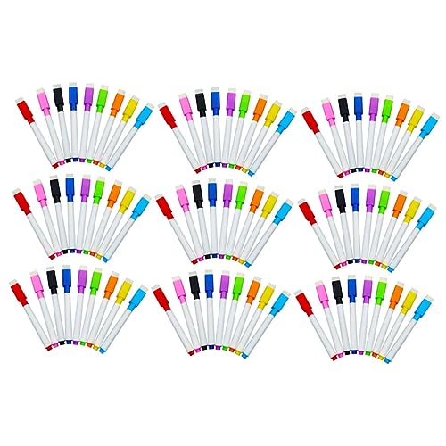 OSALADI 90 Stück Abwischbare Whiteboard Marker Schreibstifte für Büro und Schule Spitze für Kreative Notizen und Präsentationen OSALADI 90 Stück Abwischbare Whiteboard Marker Schreibstifte für Büro und Schule Spitze für Kreative Notizen und Präsentationen von OSALADI