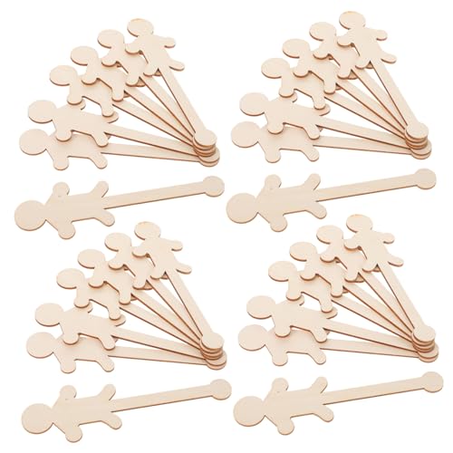OSALADI 90 Stück Teiliges Unfertige Holzfiguren Boy Girl Holzscheiben für Kinderzimmer Dekoration DIY Bastelprojekte Handbemalt Kreativspaß für Familien OSALADI 90 Stück Teiliges Unfertige Holzfiguren Boy Girl Holzscheiben für Kinderzimmer Dekoration DIY Bastelprojekte Handbemalt Kreativspaß für Familien von OSALADI