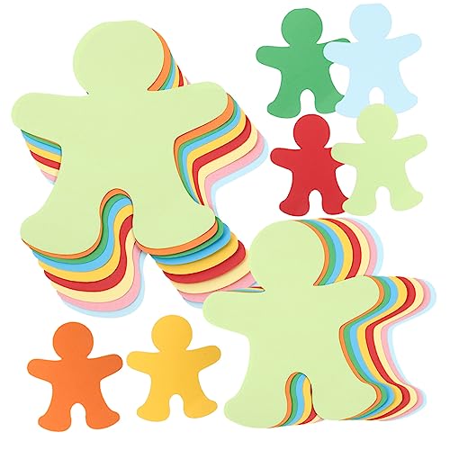 OSALADI 90Stücke Kinderform Papierausschnitte Bunte Wanddekoration für Klassenzimmer Partys und Spielzimmer für Kreative Bastelprojekte und Feiertagsdekorationen OSALADI 90Stücke Kinderform Papierausschnitte Bunte Wanddekoration für Klassenzimmer Partys und Spielzimmer für Kreative Bastelprojekte und Feiertagsdekorationen von OSALADI