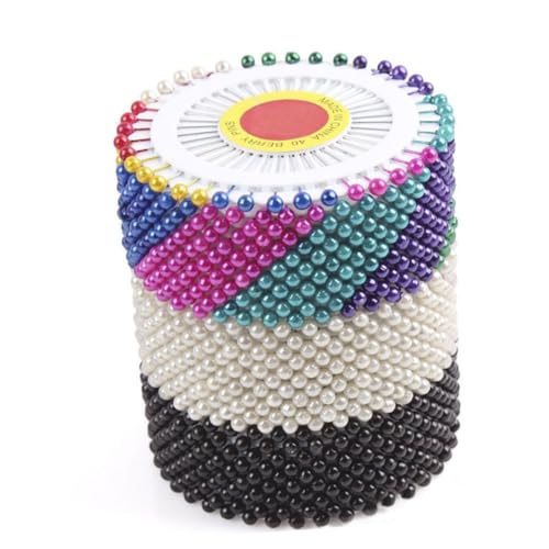 OSALADI 960 Stück Teiliges Perlenkopf Stecknadeln Bunte Floristen Dekorationsnadeln für Blumenarrangements Hochzeit Ansteckblumen Schmuckherstellung DIY Bastelbedarf von OSALADI