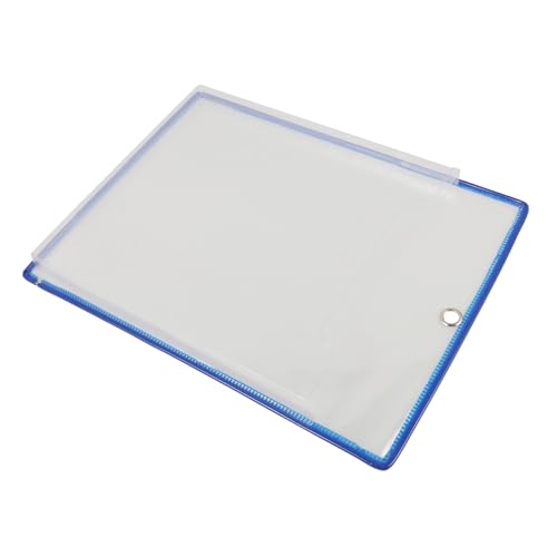 OSALADI A4 transparente Aktentasche Datei Veranstalter Inhaber einfach hängender Wandaktenhalter dokumententasche ordner Papierhalter für die Wand Wandmappen Metall Blau OSALADI A4 transparente Aktentasche Datei Veranstalter Inhaber einfach hängender Wandaktenhalter dokumententasche ordner Papierhalter für die Wand Wandmappen Metall Blau von OSALADI