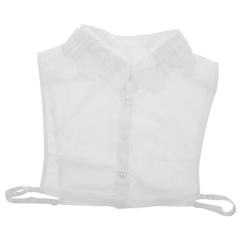 OSALADI Abnehmbarer Damen Fake Kragen aus Strapazierfähiger Baumwolle Weicher Einsatz für Pullover und Hemden Vielseitiges Modeaccessoire für Freizeit und Formelle Anlässe OSALADI Abnehmbarer Damen Fake Kragen aus Strapazierfähiger Baumwolle Weicher Einsatz für Pullover und Hemden Vielseitiges Modeaccessoire für Freizeit und Formelle Anlässe von OSALADI