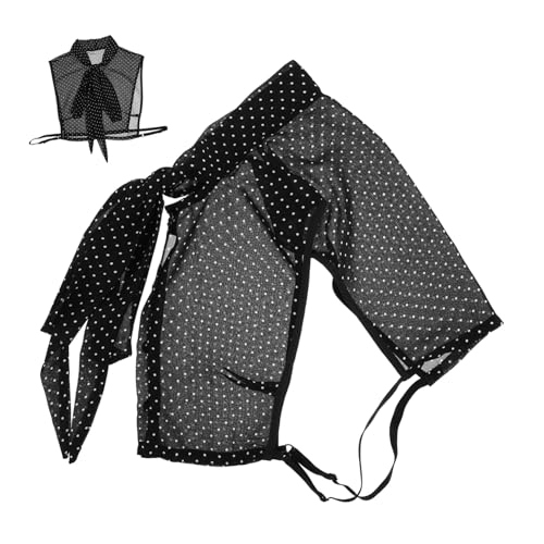 OSALADI Abnehmbarer Spitzenkragen aus Chiffon Falscher Shirt Kragen für Damen Weicher Strapazierfähiger Fake Collar Vielseitiger Modischer Einsatz für Blusen und Kleider Einfach OSALADI Abnehmbarer Spitzenkragen aus Chiffon Falscher Shirt Kragen für Damen Weicher Strapazierfähiger Fake Collar Vielseitiger Modischer Einsatz für Blusen und Kleider Einfach von OSALADI