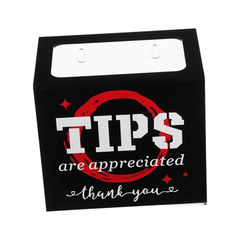 OSALADI Acryl Spendenbox Transparent Robust mit Einwurfschlitz für Trinkgeld Geldaufbewahrung Vielseitig Einsetzbar für Barkeeper Restaurant Bar Charity Box Praktisch Elegant OSALADI Acryl Spendenbox Transparent Robust mit Einwurfschlitz für Trinkgeld Geldaufbewahrung Vielseitig Einsetzbar für Barkeeper Restaurant Bar Charity Box Praktisch Elegant von OSALADI