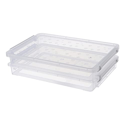 OSALADI Aktenordner Transparent Dokumentenbox für Home Office Stöckig zur Aufbewahrung von Zertifikaten Unterlagen und Bürobedarf Platzsparend OSALADI Aktenordner Transparent Dokumentenbox für Home Office Stöckig zur Aufbewahrung von Zertifikaten Unterlagen und Bürobedarf Platzsparend von OSALADI