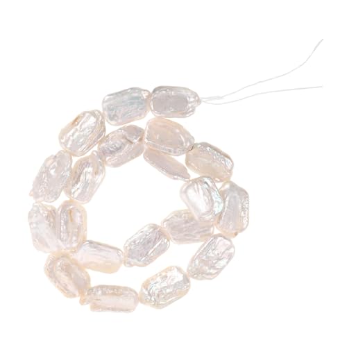 OSALADI Barock Perlen Süßwasser Zuchtperlen Unregelmäßig Flach Natürliche Schmuckherstellung DIY Perlen für Halsketten Armbänder Ohrringe Anhänger Handgefertigt von OSALADI