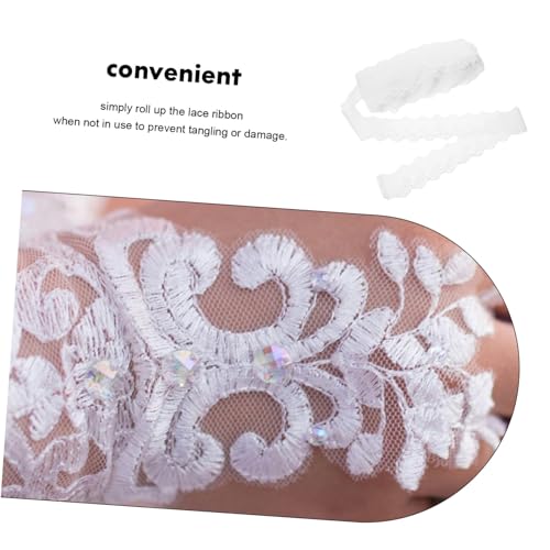 OSALADI Baumwoll spitzenband Breit Bestickte Baumwollspitze mit Elegantem Muster Strapazierfähiger Spitzenbesatz für DIY Hochzeitsdekorationen Kleidungs Accessoireverzierung Vielseitiges OSALADI Baumwoll spitzenband Breit Bestickte Baumwollspitze mit Elegantem Muster Strapazierfähiger Spitzenbesatz für DIY Hochzeitsdekorationen Kleidungs Accessoireverzierung Vielseitiges von OSALADI