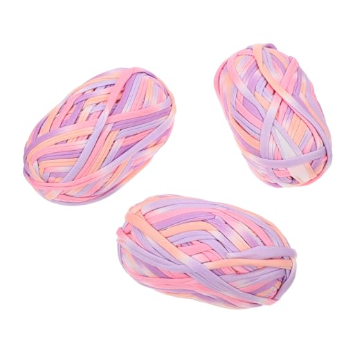 OSALADI Baumwollgarn Stoffstreifen für Häkel und Strickprojekte für DIY Hüte Schals Teppiche und Bastelarbeiten Langlebig und Vielseitig OSALADI Baumwollgarn Stoffstreifen für Häkel und Strickprojekte für DIY Hüte Schals Teppiche und Bastelarbeiten Langlebig und Vielseitig von OSALADI