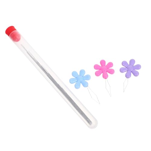 OSALADI Beading Needle Edelstahl Feine Perlnadeln für Schmuckherstellung DIY Armband und Halsketten Zubehör Multifunktional Ergonomisch für Handgefertigte Accessoires von OSALADI