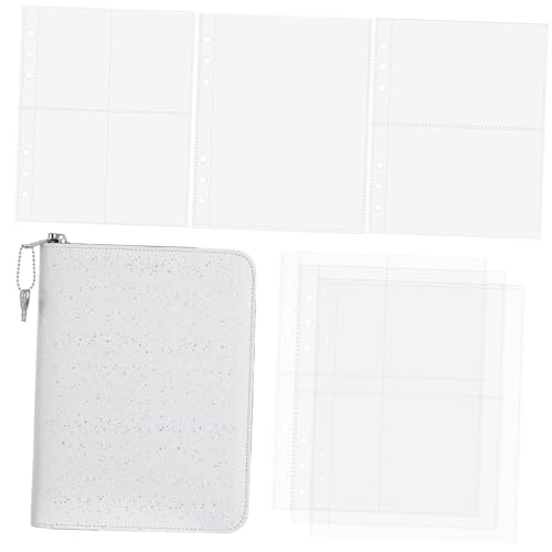 OSALADI Binder Case mit Reißverschluss Minimalistisches Organizer Losem Einlegepapier und Fotokartenhüllen Flexibler Ordner für Büro Schule und Budgetplanung OSALADI Binder Case mit Reißverschluss Minimalistisches Organizer Losem Einlegepapier und Fotokartenhüllen Flexibler Ordner für Büro Schule und Budgetplanung von OSALADI