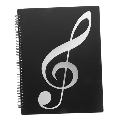 OSALADI Blatt Ordner Musik Dokument Organizer Ordner Dokumentenschutz Übersichtlicher Organizer für Musikpartituren wichtiger Papierorganisator Dokumentordner pp Black von OSALADI