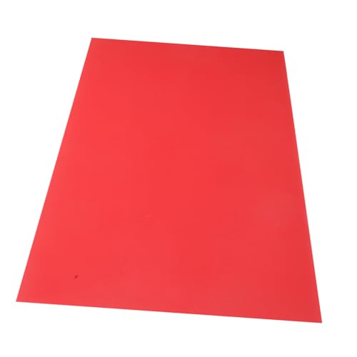 OSALADI Blatt Stempelkissen mit Tintenrückgabe Bausatz zum Herstellen von Stempeln Stempelgummi leerer Stempel Mit Schnitzmaschinen geschnitzte Siegel Stempelhersteller rot von OSALADI