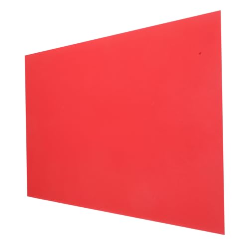 OSALADI Blatt Stempelkissen mit Tintenrückgabe Blanko-Stempelgummi leerer Stempel benutzerdefinierter Tintenstempel Stempel zum Gestalten von Karten Stempelmaschine rot von OSALADI
