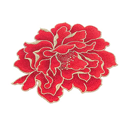 OSALADI Blumenflicken für Kleidung Dekorativer Stoffpatch mit Pfingstrosen Design zum Reparieren von Shirts Jacken und Sweatern Hochwertigem Gefertigt Langlebig und Hautfreundlich OSALADI Blumenflicken für Kleidung Dekorativer Stoffpatch mit Pfingstrosen Design zum Reparieren von Shirts Jacken und Sweatern Hochwertigem Gefertigt Langlebig und Hautfreundlich von OSALADI