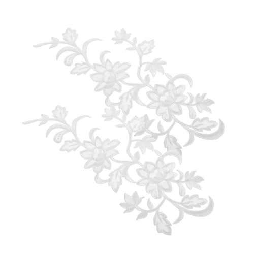 OSALADI Blumensticker Bestickte Spitzenblumenapplikation Flower Patches Gestickte Applikationsflecken Blumenflicken Zum Aufbügeln Aufnäher Mit Blumenapplikation Weiß Stickerei OSALADI Blumensticker Bestickte Spitzenblumenapplikation Flower Patches Gestickte Applikationsflecken Blumenflicken Zum Aufbügeln Aufnäher Mit Blumenapplikation Weiß Stickerei von OSALADI