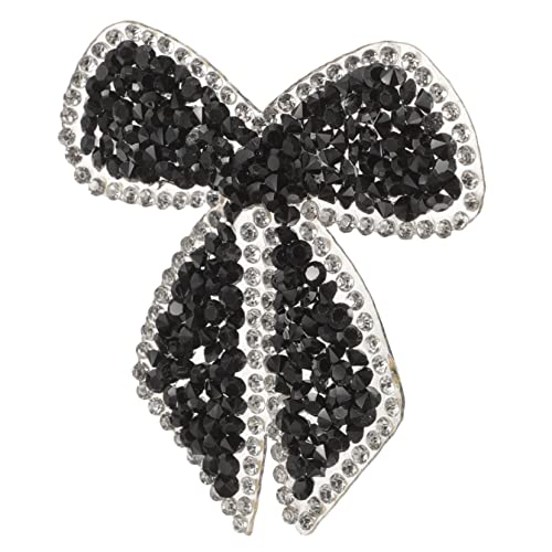 OSALADI Bogenknoten Diamond Nähen perlenbesetzte Strass-Patches Flicken für Kleidung Name Flicken für Bekleidung Bowknot-Applikationen Bowknot-Patches Harz Schwarz OSALADI Bogenknoten Diamond Nähen perlenbesetzte Strass-Patches Flicken für Kleidung Name Flicken für Bekleidung Bowknot-Applikationen Bowknot-Patches Harz Schwarz von OSALADI