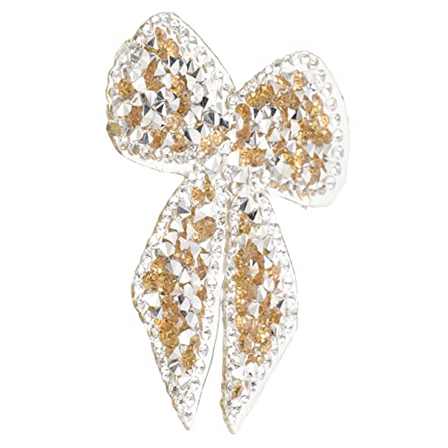 OSALADI Bogenknoten Diamond Verzierungen Strassverkleidung Party Dekoration Applikationen kleine Flicken zum Aufbügeln Flicken aufnähen Strass-Eisen auf Patch Harz Gelb OSALADI Bogenknoten Diamond Verzierungen Strassverkleidung Party Dekoration Applikationen kleine Flicken zum Aufbügeln Flicken aufnähen Strass-Eisen auf Patch Harz Gelb von OSALADI