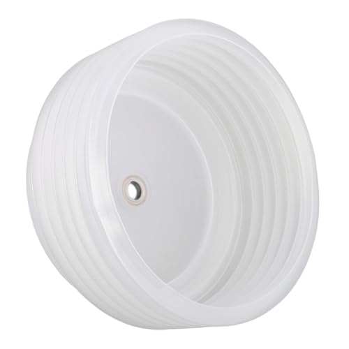 OSALADI Bohrstaubschutzhaube Elastische Staubabdeckung für Lochsägen mit Staubschale Transparente Bohrerstaubschutzkappe für Decken Metall und Gipskarton Sichere Passform und Saubere von OSALADI