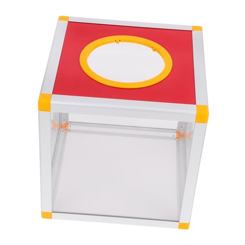 OSALADI Box Box -Box Gewinnspielboxen Tombola-los-Inhaber Tombola-losbehälter Spender Für Tombola-Tickets Kästen Für Tombola-Tickets Vorschlagsboxen MDF Transparent von OSALADI