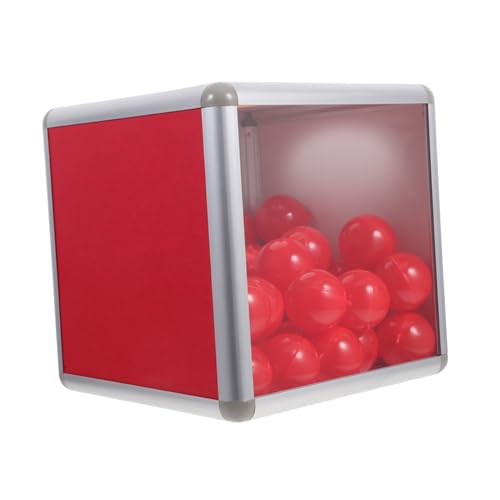 OSALADI -Box Geldglas Spendenboxen für Fundraising Wahlurnen Tombola-Los-Inhaber Tombolaboxen für Tickets Ticketautomat Tombola-Losbehälter Münzzählglas MDF von OSALADI