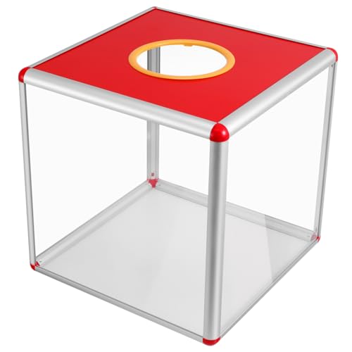 OSALADI Box Tombola Preisbox Vorschlagsquadrat Spendensammlung Abstimmung Großer Quadratischer Halter Für Wohltätigkeitsabstimmungen Wahlurne Sammlung Von Wahlzetteln Abnehmbare von OSALADI