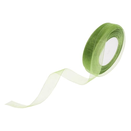 OSALADI Breit Tüllband Geschenkband Bastelband aus Chinlon Strapazierfähiges Glattes Farbintensives Geschenkband für Geschenkverpackung Blumenarrangements Partydeko Rolle Grasgrün OSALADI Breit Tüllband Geschenkband Bastelband aus Chinlon Strapazierfähiges Glattes Farbintensives Geschenkband für Geschenkverpackung Blumenarrangements Partydeko Rolle Grasgrün von OSALADI