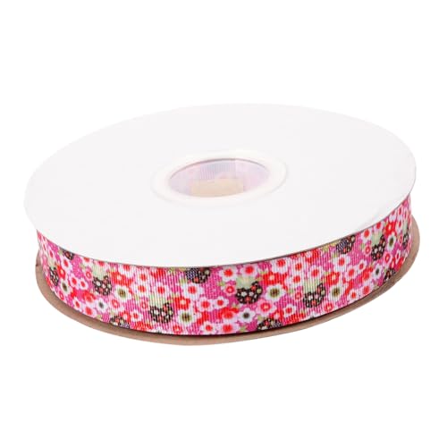 OSALADI Breites Langlebiges Dekorband für Geschenkverpackung und Bastelarbeiten Hitzebeständig Farbecht Blumenmuster Geschenkband für Schleifen Boxdekoration Geburtstagsfeiern OSALADI Breites Langlebiges Dekorband für Geschenkverpackung und Bastelarbeiten Hitzebeständig Farbecht Blumenmuster Geschenkband für Schleifen Boxdekoration Geburtstagsfeiern von OSALADI
