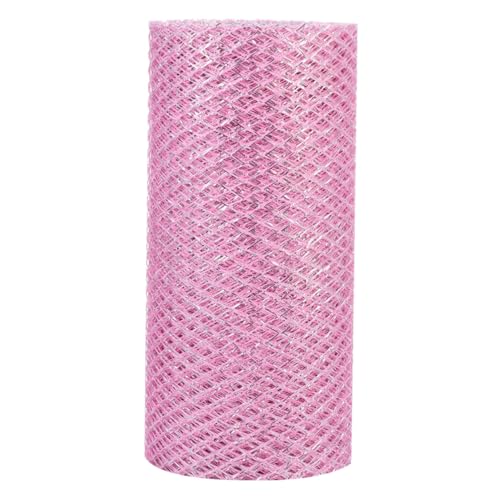 OSALADI Breites Mesh Band Rolle für Kreative DIY Bastelprojekte Vielseitiges Tüllband Silberfäden für Hochzeits und Partydekoration Schleifen Geschenkverpackungen und Wohnaccessoires OSALADI Breites Mesh Band Rolle für Kreative DIY Bastelprojekte Vielseitiges Tüllband Silberfäden für Hochzeits und Partydekoration Schleifen Geschenkverpackungen und Wohnaccessoires von OSALADI