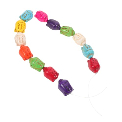 OSALADI Buddha Head Spacer Beads mit Loch für Schmuckherstellung Natürliche Grüne Schmucksteine für Gebetsarmband DIY und Chinesische Stil Bastelprojekte OSALADI Buddha Head Spacer Beads mit Loch für Schmuckherstellung Natürliche Grüne Schmucksteine für Gebetsarmband DIY und Chinesische Stil Bastelprojekte von OSALADI