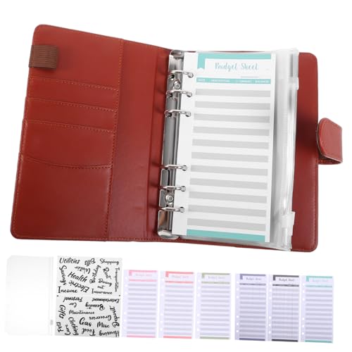 OSALADI Budget Binder Set mit Abnehmbarem Notizblock Budgetplaner mit Zubehör für Effiziente Finanzplanung für Zuhause und Unterwegs OSALADI Budget Binder Set mit Abnehmbarem Notizblock Budgetplaner mit Zubehör für Effiziente Finanzplanung für Zuhause und Unterwegs von OSALADI