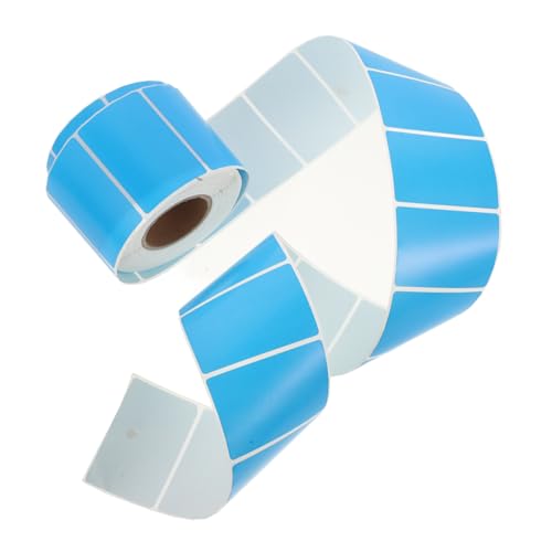 OSALADI Bunte Aufkleber Selbstklebend Wasser Ölresistent Beschriftbar ohne Farbband für Thermodrucker Vielseitig für Büro Küche Milchtee shop Blaue Farbtöne Zufällig Zufällige Farbe OSALADI Bunte Aufkleber Selbstklebend Wasser Ölresistent Beschriftbar ohne Farbband für Thermodrucker Vielseitig für Büro Küche Milchtee shop Blaue Farbtöne Zufällig Zufällige Farbe von OSALADI