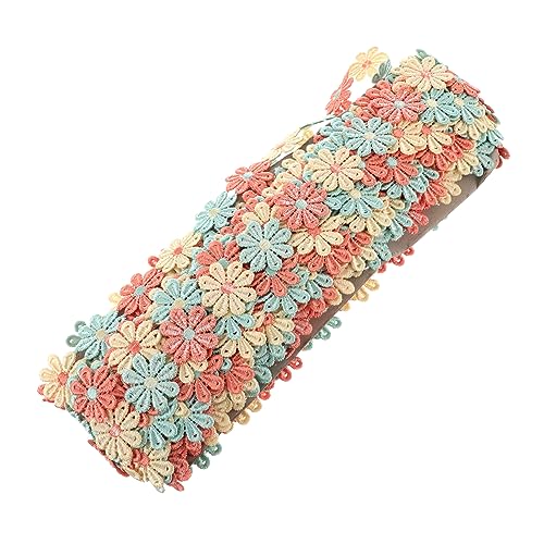 OSALADI Bunte Bestickte Spitzenborte für Diy Projekte für Hochzeitsapplikationen Haaraccessoires und Kreative Dekorationen Yards OSALADI Bunte Bestickte Spitzenborte für Diy Projekte für Hochzeitsapplikationen Haaraccessoires und Kreative Dekorationen Yards von OSALADI