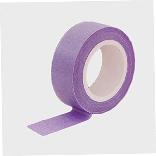 OSALADI Bunte Diy Klebebänder Dekoratives Washi Tape Lila für Scrapbooking Journals und Bastelprojekte Einfach zu Handhaben ohne Rückstände OSALADI Bunte Diy Klebebänder Dekoratives Washi Tape Lila für Scrapbooking Journals und Bastelprojekte Einfach zu Handhaben ohne Rückstände von OSALADI