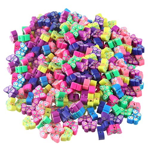 OSALADI Bunte Schmetterlings Perlen Polymer Lose Bastelperlen für Diy Schmuckherstellung pro Packung für Accessoires und Kreative Projekte OSALADI Bunte Schmetterlings Perlen Polymer Lose Bastelperlen für Diy Schmuckherstellung pro Packung für Accessoires und Kreative Projekte von OSALADI