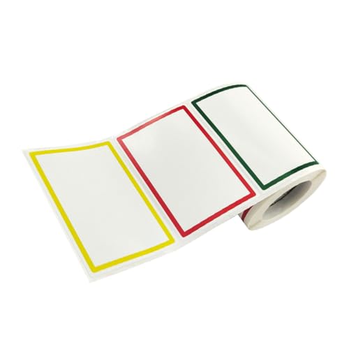 OSALADI Bunte Selbstklebende Namensetiketten Beschreibbare Blanko Aufkleber für Klassifizierung Haushalt Schule Leicht zu Beschriften Tragbar Vielseitig Einsetzbar OSALADI Bunte Selbstklebende Namensetiketten Beschreibbare Blanko Aufkleber für Klassifizierung Haushalt Schule Leicht zu Beschriften Tragbar Vielseitig Einsetzbar von OSALADI